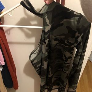Camo body shirt